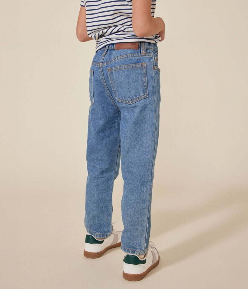 A0AUV01J1 HLAČE DENIM "MOM JEANS"