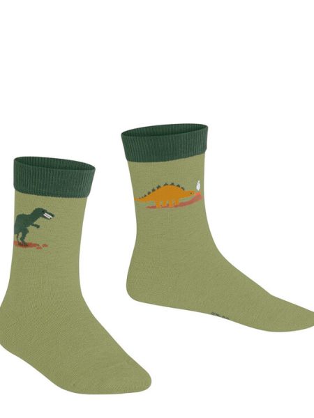 FALKE ČARAPE DINOSAURI ZELENE