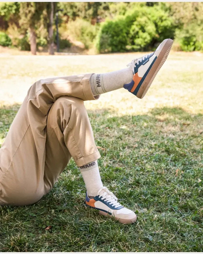 muris_product_striped_socks_she_lifestyle_1 MURIS ČARAPE MIX BEŽ/BIJELE/SIVE