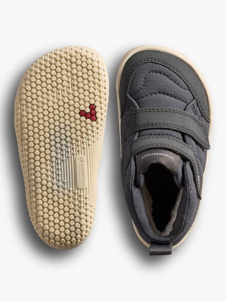VIVOBAREFOOT GOBI HIBER TODDLERS BLACK 20-24