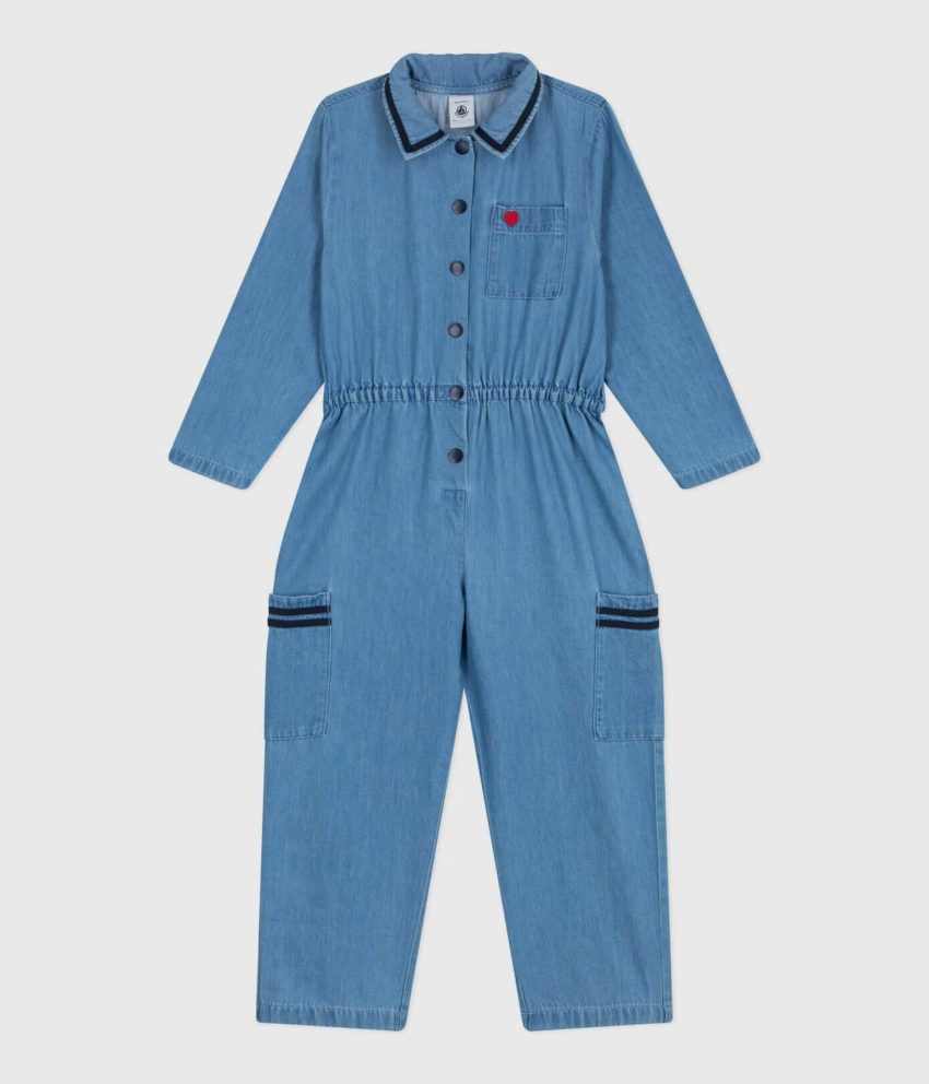 A0F0002F1 KOMBINEZON DENIM LIGHT