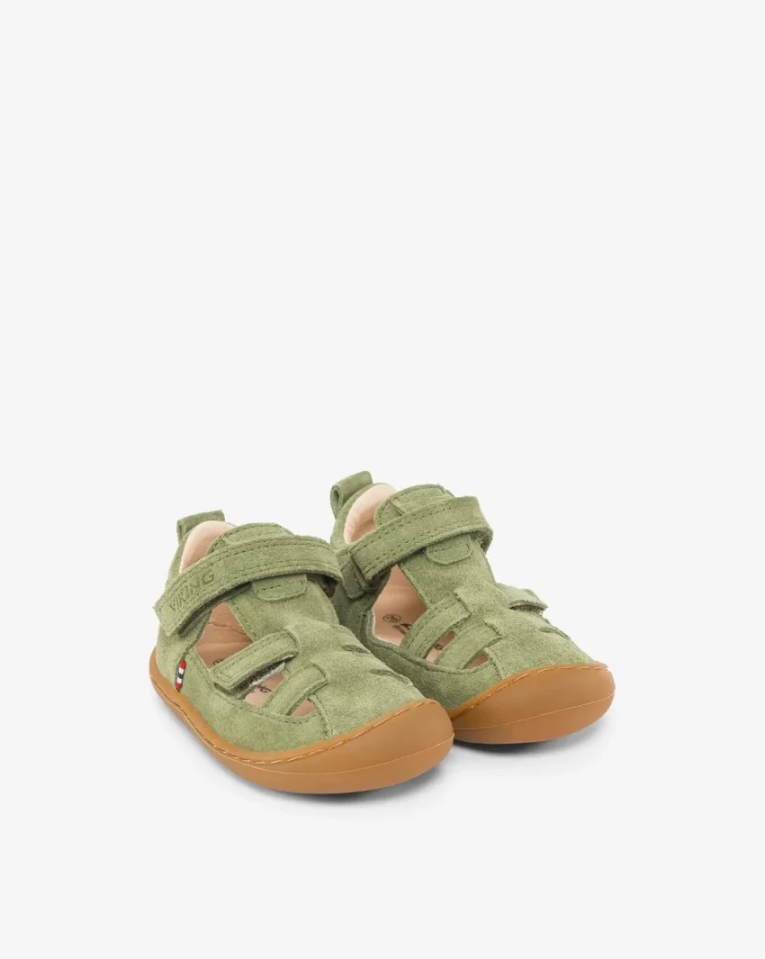 VIKING ALV LIND BAREFOOT SANDAL 2V OLIVE 20-27