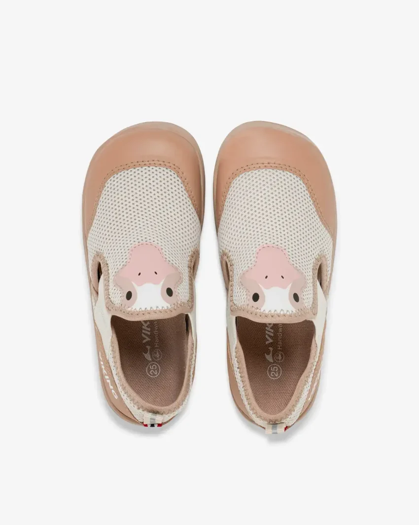 VIKING ALV BAREFOOT PAW SANDAL BEIGE 20-26
