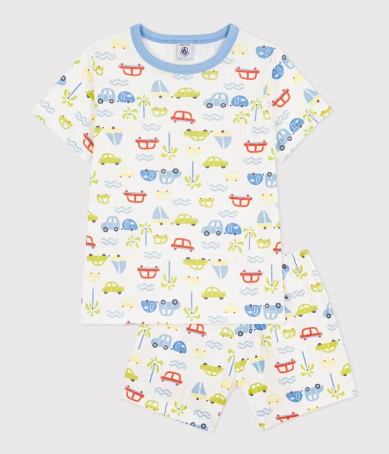 PETIT BATEAU PIDŽAMA KRATKA AUTOMOBILI II