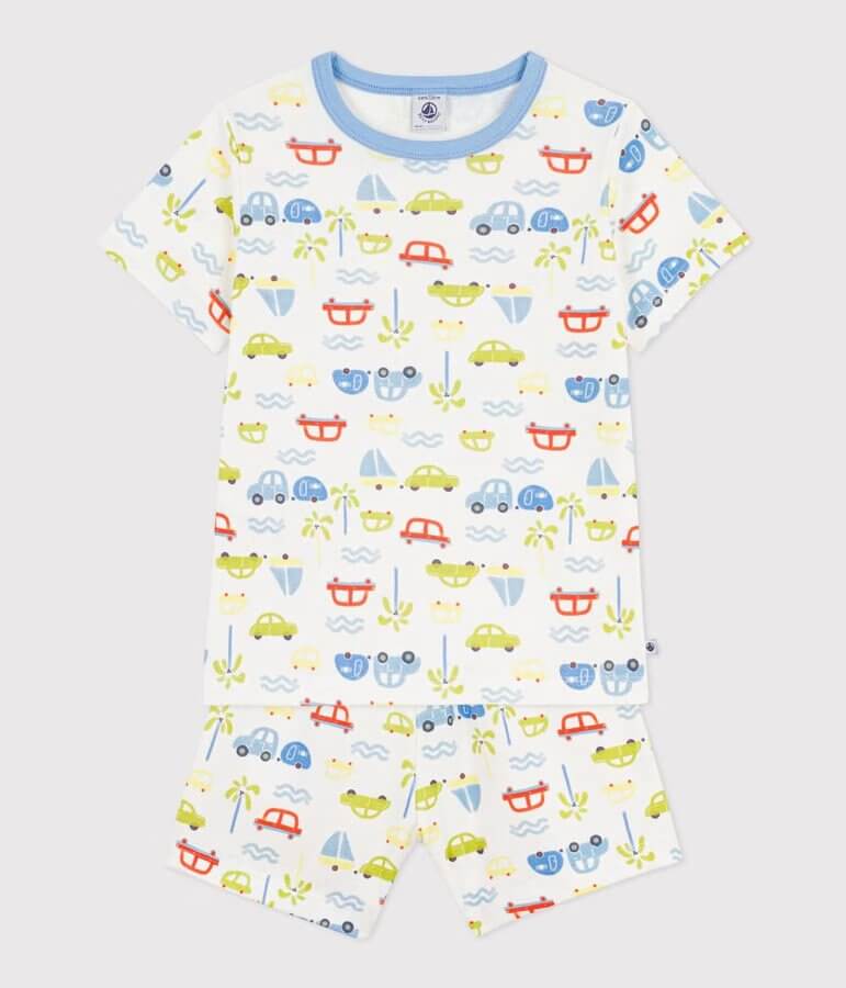 PETIT BATEAU PIDŽAMA KRATKA AUTOMOBILI II