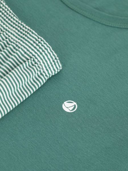 PETIT BATEAU PIDŽAMA KRATKA ZELENA