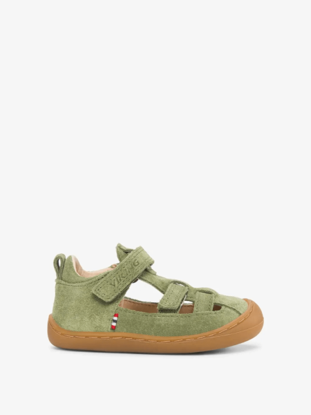 MATEJA 2 (1) VIKING ALV LIND BAREFOOT SANDAL 2V OLIVE 20-27