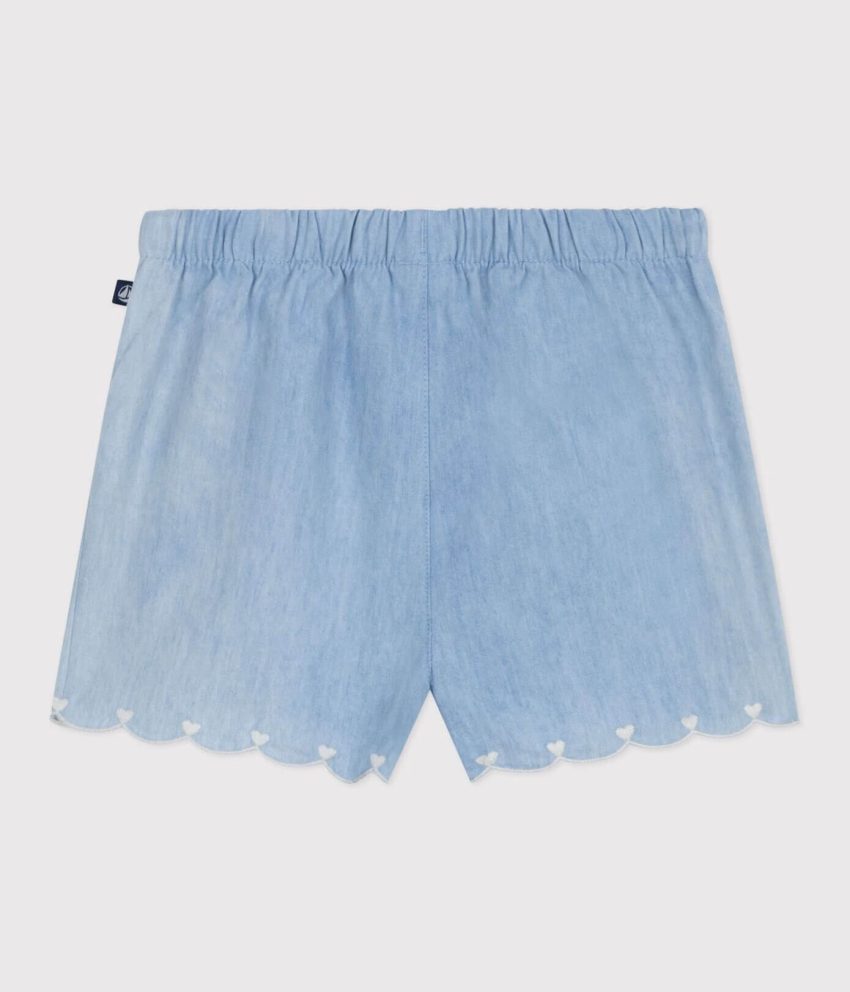 PETIT BATEAU KRATKE HLAČE DENIM LIGHT