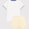 PETIT BATEAU PIDŽAMA KRATKA OCEAN
