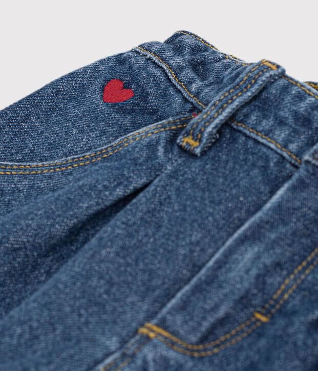 HLAČE DENIM SA SRCEM