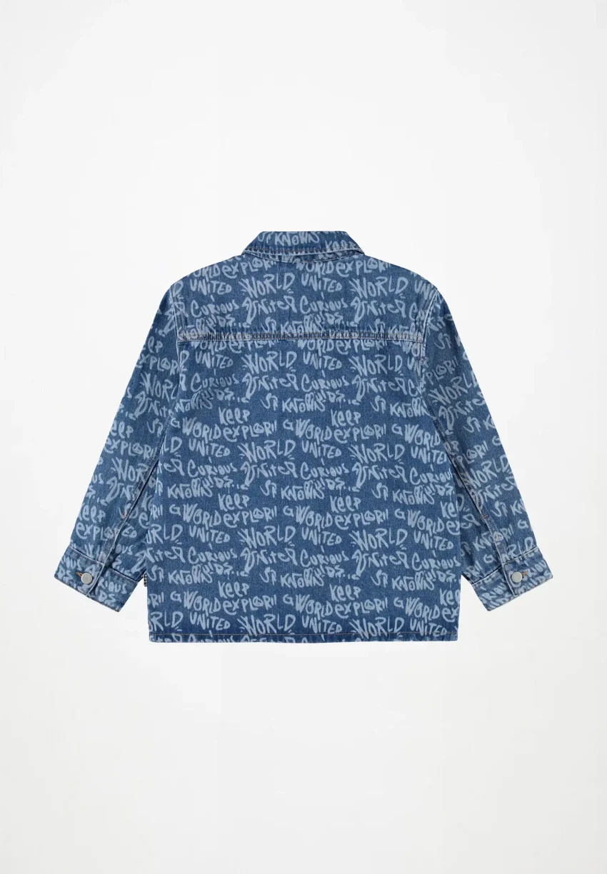 MOLO KOŠULJA HOSHIU GRAFITTII DENIM