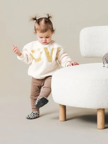 SNUGI PAPUČE BEIGE LEOPARD