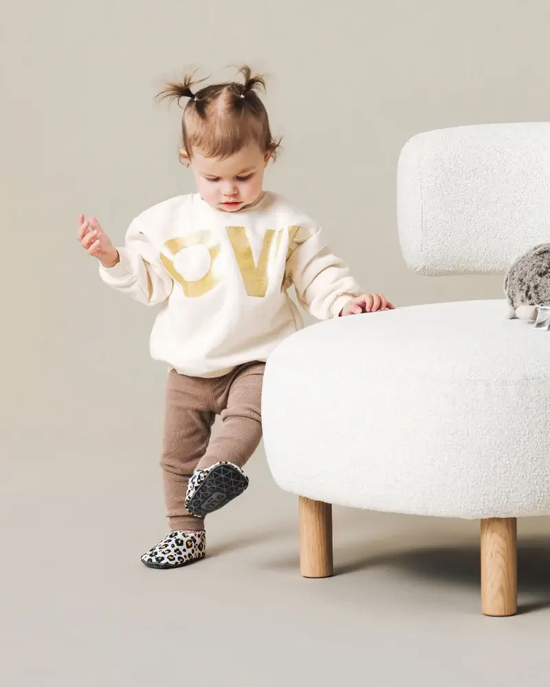SNUGI PAPUČE BEIGE LEOPARD