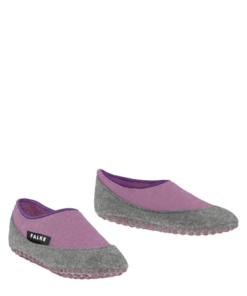 12995_8778 (3) FALKE VUNENE PAPUČE/KUĆNE ČARAPE BLUSH