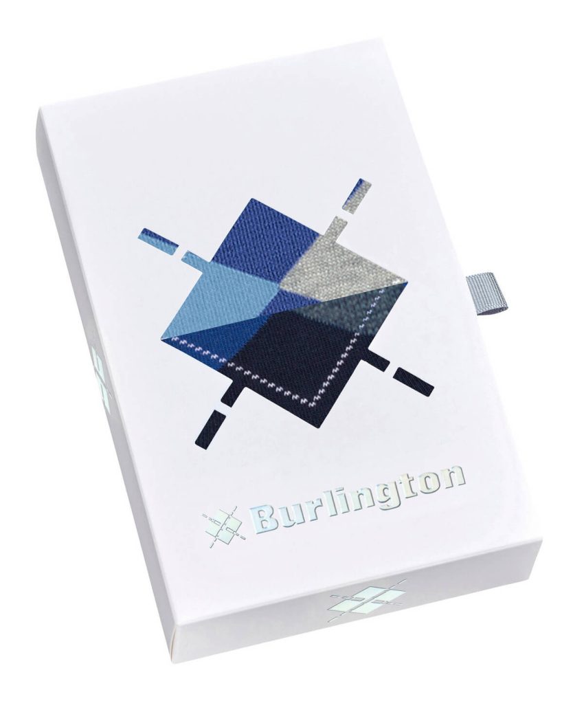 BURLINGTON POKLON SET 2X ČARAPE PLAVE
