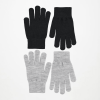 7W26S2041046 (1) MOLO VUNENE RUKAVICE 2X KIDDY GREY