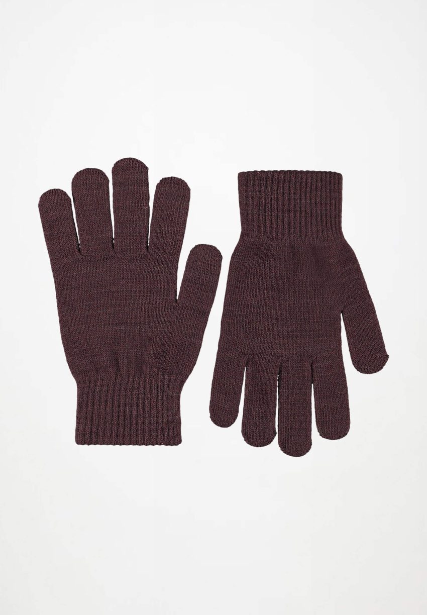 7W26S2045735 (1) MOLO VUNENE RUKAVICE 2X KIDDY BURGUNDY