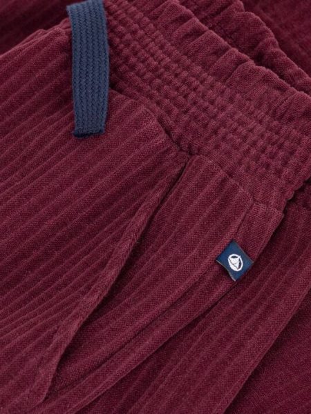 SAMTENE HLAČE 7/8 BORDO
