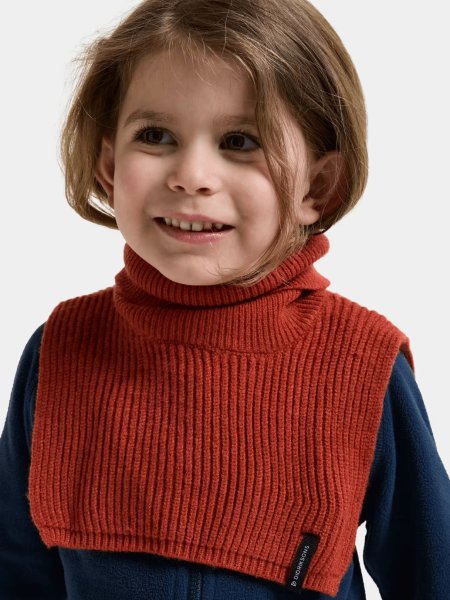 delfinen-kids-scarf (4) DIDRIKSONS ŠAL DELFINEN RUST
