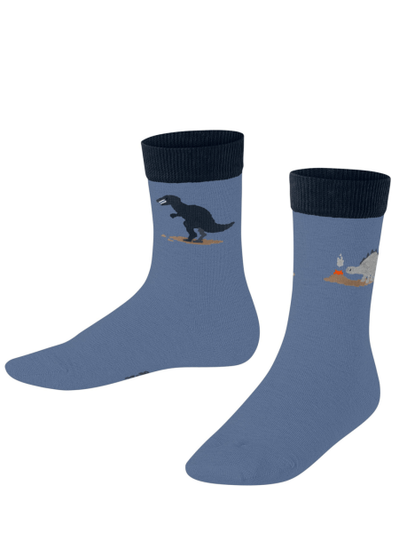 10354_6045 (1) FALKE ČARAPE DINOSAURI SMOKY BLUE