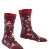 FALKE NOGAVICE BEARY X-MAS RUBY