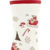 FALKE NOGAVICE BEARY X-MAS OFF-WHITE