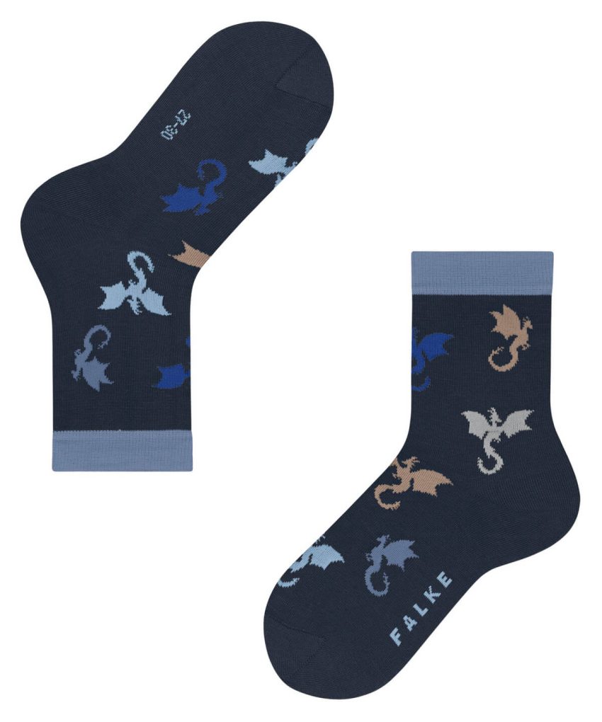 FALKE ČARAPE FLYING DRAGONS SPACE BLUE
