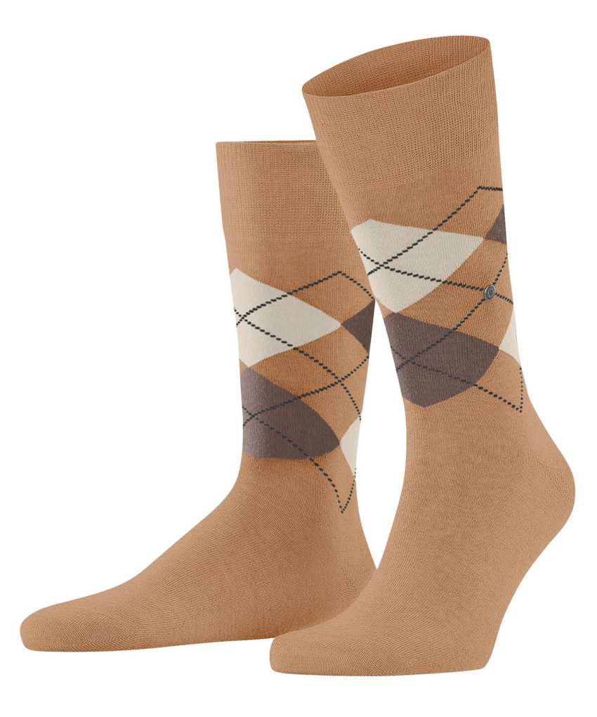 20676 500 (1) BURLINGTON ČARAPE EVERYDAY X-MAS 2X BROWN