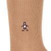 20676 500 (4) BURLINGTON ČARAPE EVERYDAY X-MAS 2X BROWN