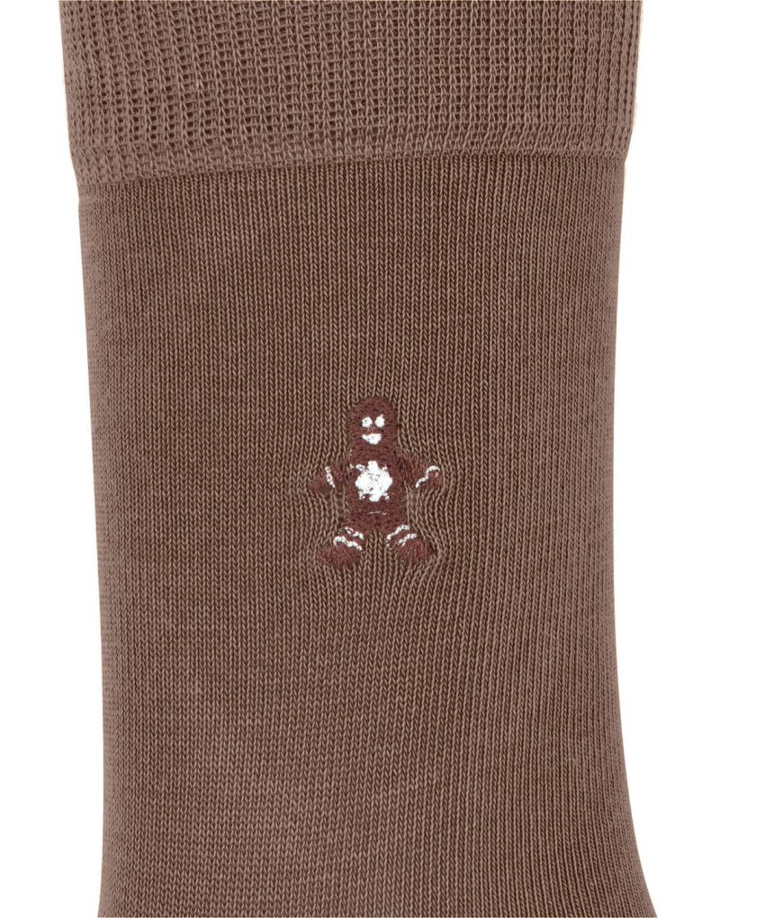 BURLINGTON ČARAPE EVERYDAY X-MAS 2X BROWN