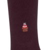 21451_8375 (2) BURLINGTON ČARAPE BRIT STYLE CLARET