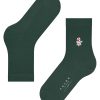 FALKE VUNENE ČARAPE CANDY CANE HUNTER GREEN