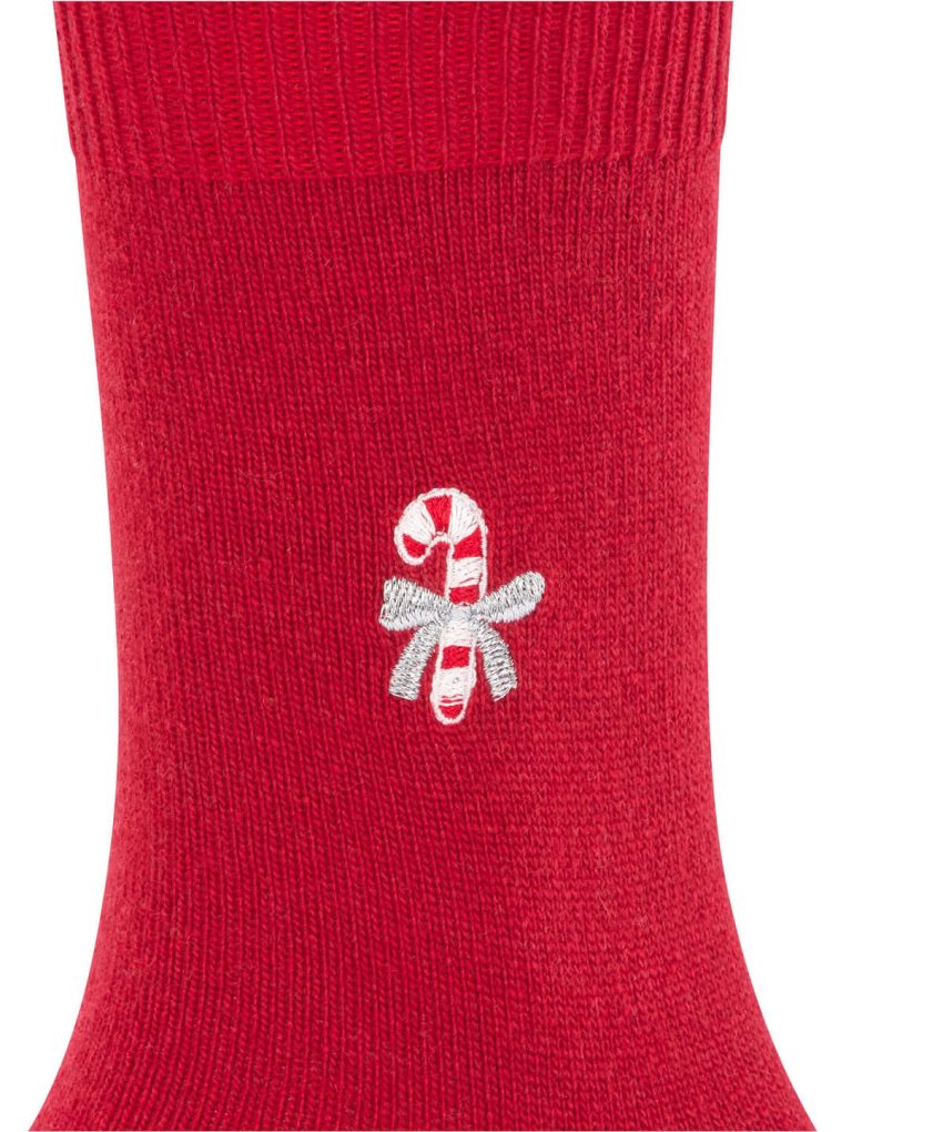FALKE VUNENE ČARAPE CANDY CANE SCARLET