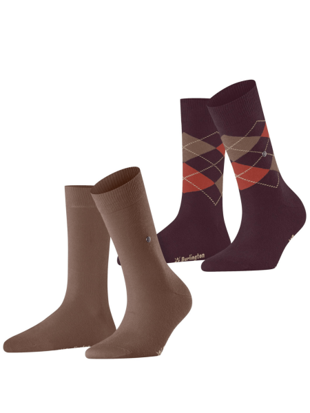 BURLINGTON ČARAPE EVERYDAY X-MAS 2X MOULINE